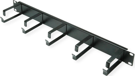 Picture of 1U kabeļu organizators, melns, Value