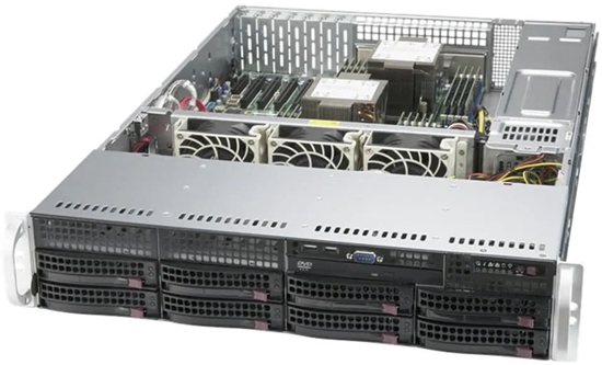 Picture of 2U 8 Bay Server - 620P-TR,