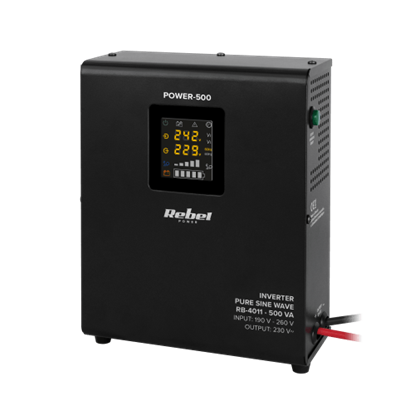 Picture of 300W, Tīras Sinusoīdas Invertors - UPS, Rezerves Elektrība Apkures Sistēmām, var montēt pie sienas