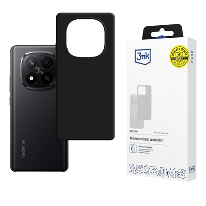 Изображение 3mk matēts aizmugures vāciņš Xiaomi Redmi Note 15 Pro Plus 5G Black