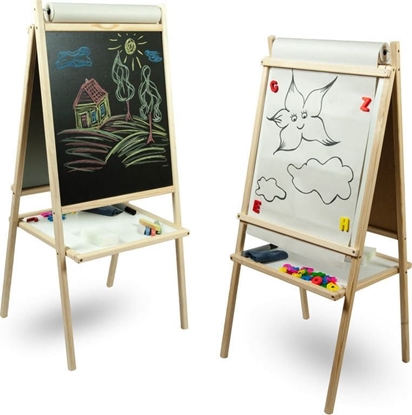 Picture of 3toysm Dvipus magnetin pieimo lenta su popieriaus ritiniu, MPP