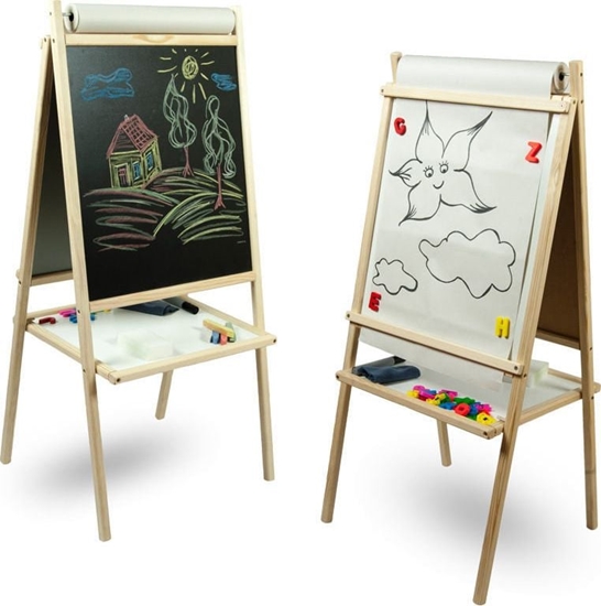 Picture of 3toysm Dvipus magnetin pieimo lenta su popieriaus ritiniu, MPP