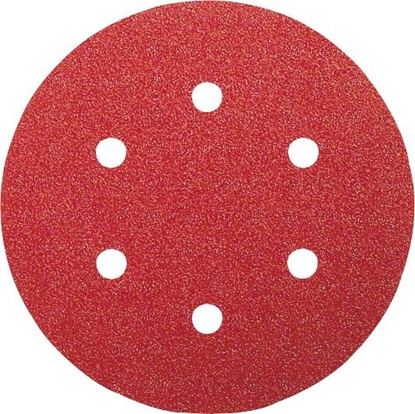 Attēls no 5-piece sandpaper set for eccentric sander G80 Bosch 2609256A31