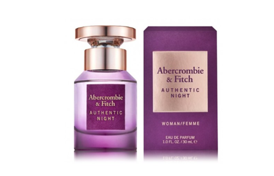 Picture of Abercrombie & Fitch Authentic Night Woman Perfume EDP 30 ml