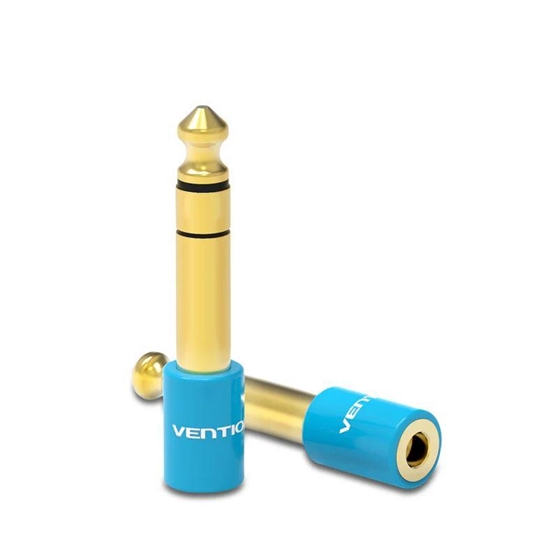 Изображение ADAPTER AUDIO 6.35MM TO 3.5MM/VAB-S01-L VENTION