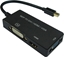 Picture of Adapteris miniDP > DP / VGA / HDMI, M > F, v1.2, Value