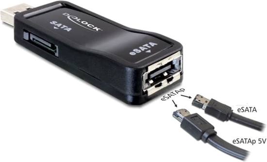 Picture of Adapteris USB2.0 > eSATAp+SATA