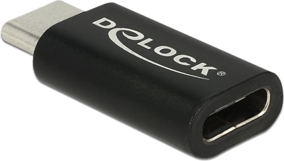 Picture of Adapteris USB3.1 Gen2 Type-C™,  M > F, melns, Delock
