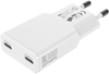 Picture of adowarka 4smarts adowarka sieciowa 4smarts FlatPlug Slim Dual 30W GaN 2xUSB-C biay