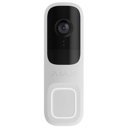 Attēls no AJAX DoorBell Smart Wireless 4MP HDR Camera / PIR Sensor / IP54 (White)