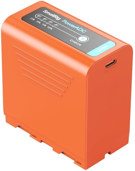 Picture of Akumulator SmallRig 4972 NP-F970 USB-C Rechargeable Camera Bateria Pomaraczowy