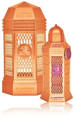 Attēls no Al Haramain Rose Oud Perfume EDP 100 ml