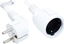 Picture of Alcasa P0102-W030 kabel zasilajce Biay 3 m Wtyczka zasilajca typu E+F Wtyczka zasilajca typu F