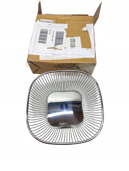 Изображение Alessi 845 Square Wire Basket Stainless Steel