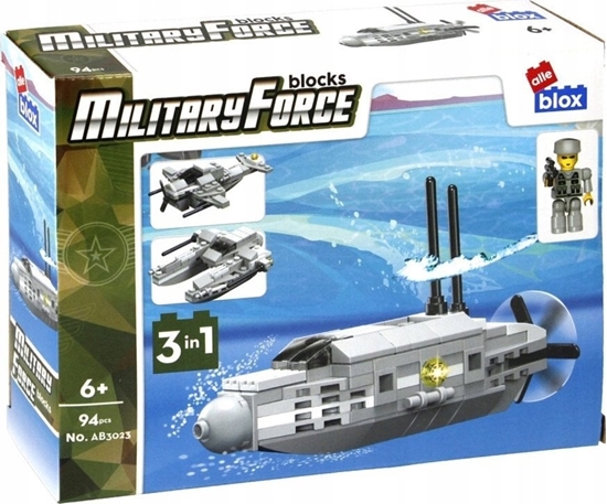 Picture of ALLEBLOX KLOCKI KONSTR ALLEBLOX MILIT 94EL 19X14X5 PUD 1