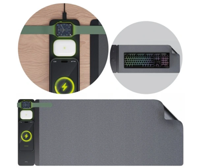 Изображение Allity ALP-100 Laptop Pad with Detachable Wireless Charger 15W