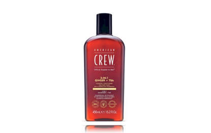 Изображение AMERICAN CREW_3-in-1 Ginger + Tea szampon + el pod prysznic + odywka w jednym 450ml