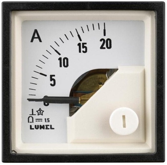 Picture of Amperomierz analogowy 48x48 I:IP65 A210:zakr.pom.25A MA16