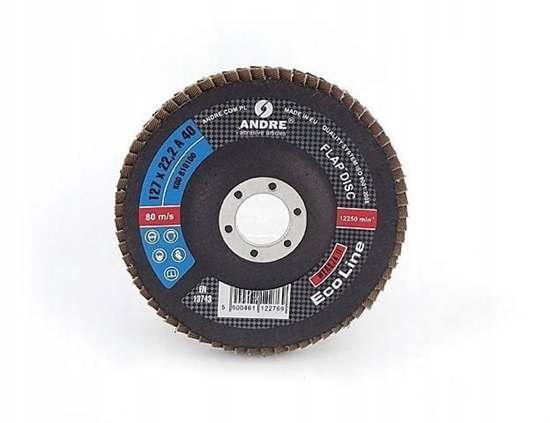 Picture of Andre ANDRE CIERNICA LISTKOWA 125mm P80 ECO LINE* WERSJA II