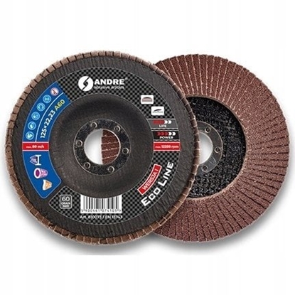 Picture of Andre ANDRE CIERNICA LISTKOWA 125mm P80 ECO LINE* WERSJA IV