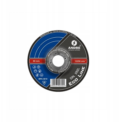 Picture of Andre ANDRE TARCZA DO SZLIFOWANIA METALU 125 x 6,0mm METAL ECO* LINE A30QBF