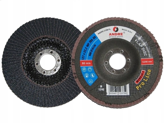 Picture of ANDRE CIERNICA LISTKOWA 125mm P 80 CYRKONOWA PRO LINE WERSJA I