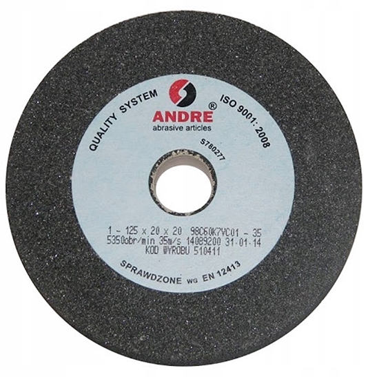 Picture of ANDRE CIERNICA PASKA 125mm x 20mm x 20mm 98C60K7VC01-35 CZARNA "TYP 1"