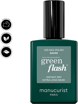 Picture of ANNY MANUCURIST_Green Flash Led Gel Nail Lacquer lakier do paznokci Szawia 15ml