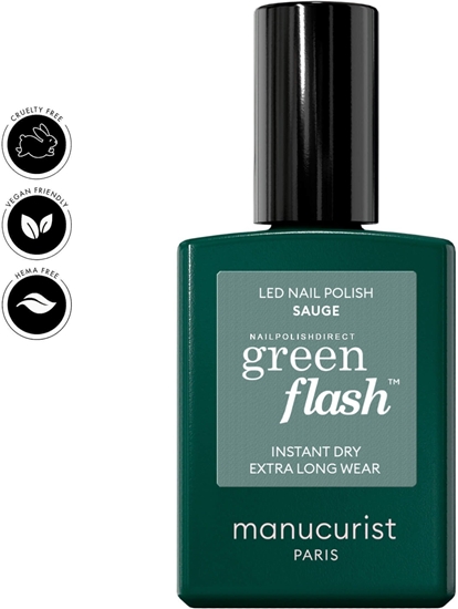 Picture of ANNY MANUCURIST_Green Flash Led Gel Nail Lacquer lakier do paznokci Szawia 15ml