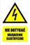 Attēls no ANRO Tabliczka ostrzegawcza Nie dotyka urzdzenie elektryczne 148 x 210mm (1EOA/Q4/F)