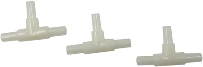 Attēls no Aqua Natura,  cznik , do rurki powietrznej, biay, typ T, 100szt/ op.