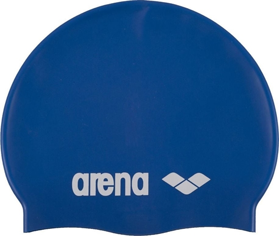 Picture of Arena Czepek dziecicy niebieski Arena Classic silicone Junior 91670/77