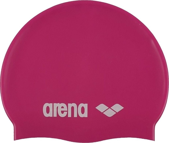 Picture of Arena Czepek dziecicy róowy Arena Classic silicone Junior 91670/91