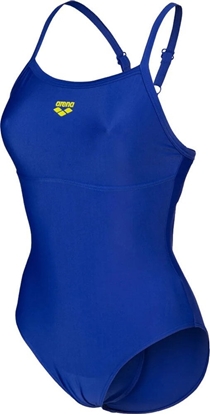 Picture of Arena Damski strój kpielowy Women's Solid Swimsuit Lightdrop Back B neon blue rozmiar 42