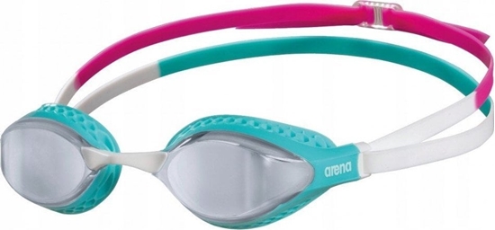Picture of Arena Okulary Pywackie Startowe na Basen AirSpeed Silver Turqouise