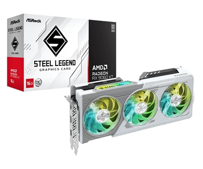 Attēls no ASRock AMD Radeon RX 9060 XT Video Card 16GB