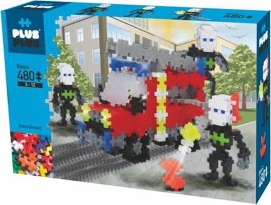 Picture of Astar Plus Plus konstruktorius, Ugniagesi automobilis su ugniagesiais, 480