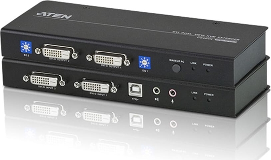 Изображение Aten CE604 KVM Ext.2xDVI,Audio,USB,RS232