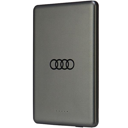 Attēls no Audi MWPB5000-GT/D1-GY Magnetic Powerbank 5000mAh
