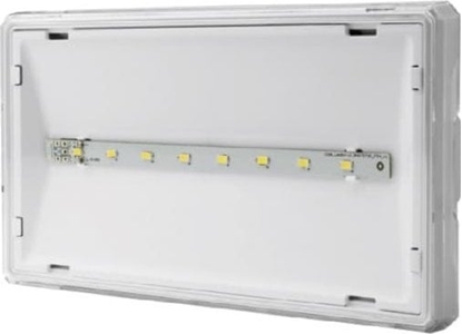 Picture of AWEX Oprawa awaryjna EXIT S IP65 ECO LED AT 1W 115lm 1h jednozadaniowa biaa ETS/1W/E/1/SE/AT/WH