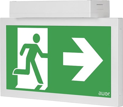 Picture of AWEX Oprawa awaryjna INFINITY II AC LED 1W 3h dwuzadaniowa PT szara IF2ACS/1W/CSA/PT/GR - IF2ACS/1W/CSA/PT/GR