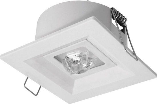 Picture of AWEX Oprawa awaryjna LOVATO P ECO LED 1W 125lm (opt. koryt.) 3h jednozadaniowa biaa LVPC/1W/ESE/AT/WH - LVPC/1W/ESE/AT/WH
