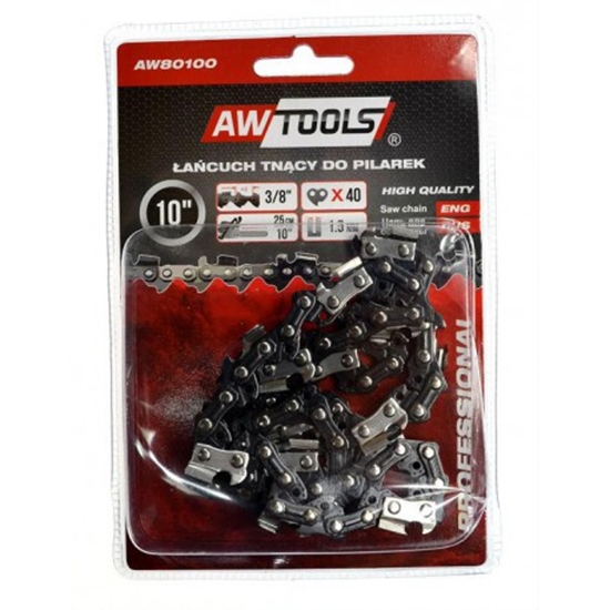 Picture of AWTools acuch tncy do pilarki 25cm 10" 3/8" 1,3mm 40-ogniw do CS250 (AW80100)