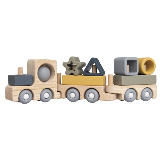 Изображение Baby's Only BO-860.852.800.50 Wooden Toy Train 10m+