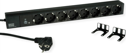 Picture of Bachmann 19" 1U 8xCEE7/3 sw 1xSPD-Plus 2.0m CEE7/7