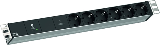 Picture of Bachmann 19" 1U VM 6xCEE7/3 1xGVS-Plus 2.0m CEE7/7