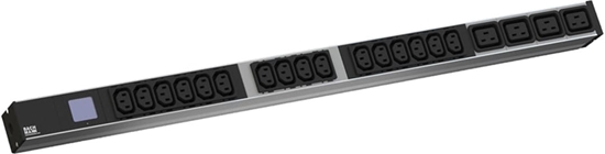 Изображение Bachmann BN0500 19" PDU 1U 16xC13 4xC19, power measurement, CEE 16A connection, blue