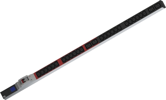 Изображение Bachmann BN0500 19" PDU 1U 24xC13 4xC19, power measurement, CEE 32A connection, blue