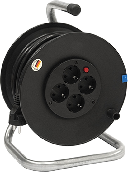 Изображение Bachmann cable reel 4-way with thermal protection, 25 m