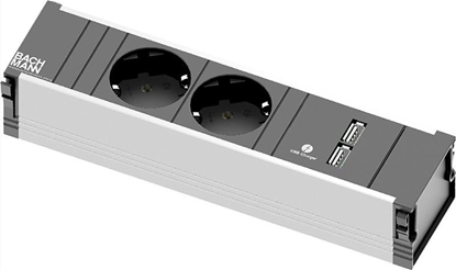 Изображение Bachmann CONI 2x earthing contact 1x USB Charger